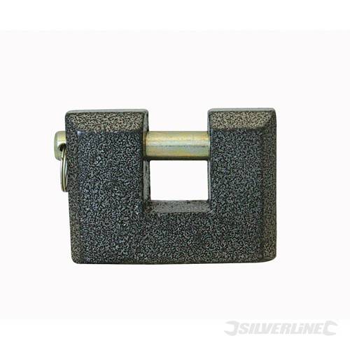Silverline 868670 Cast Iron Shutter Lock 68mm - SIL868670 