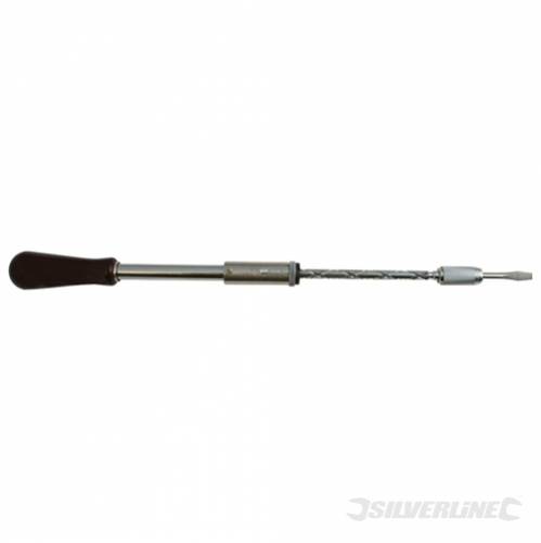 Silverline 868693 Spiral Ratchet Screwdriver 437mm - SIL868693 