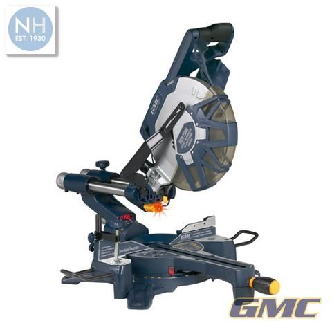GMC 920203 Double Bevel Slide Compound Mitre Saw 250mm 1800W DB250SMS - SIL920203 