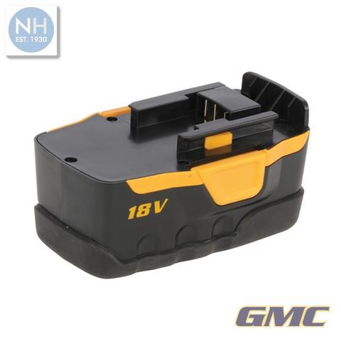 GMC 920515 18V Battery Pack 1.5Ah Ni-Cad 2G18B1  - DISCONTINUED - SIL920515 