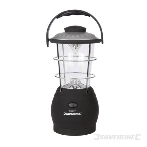 Silverline 961669 Large LED Lantern 12 LED - SIL961669 