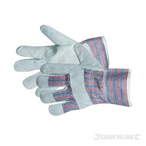 Silverline CB01 Rigger Gloves One Size - SILCB01 
