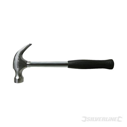Silverline HA04 Tubular Shaft Claw Hammer 16oz - SILHA04 