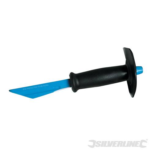 Silverline PC44 Plugging Chisel with Guard 250mm - SILPC44 