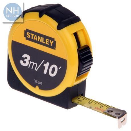 Stanley 0-30-686 Tylon Tape 3m - STA030686 