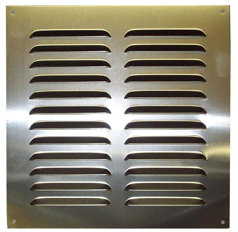 Stadium BM363 Vent Louvred Aluminium 9x9" - STDBM363 