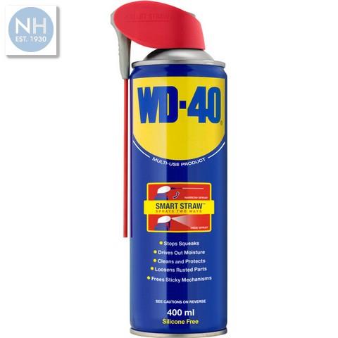 WD40 SMART STRAW SPRAY 400ML - WD40400SMARTSTRAW 