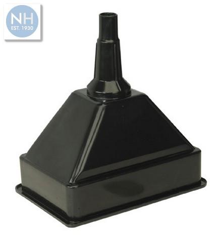 Wesco 40070 Heavy Duty Square Garage Funnel c/w Filter - WES40070 - DISCONTINUED 
