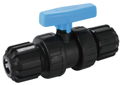 21-27mm x 21-27mm Polyethylene Universal Trasition Compression Valves - PE-140032U