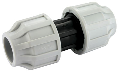 AIR-PRO 50mm Polyethylene Pipe Straight Connector - PE-701.050 
