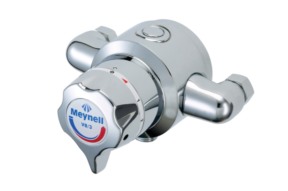 Meynell V8/3 Thermostatic Valve & Shower Kit PESM0564P - DISCONTINUED 