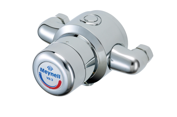 Meynell V8/3 K Lockshield Therm Shower Valve PESM0626P