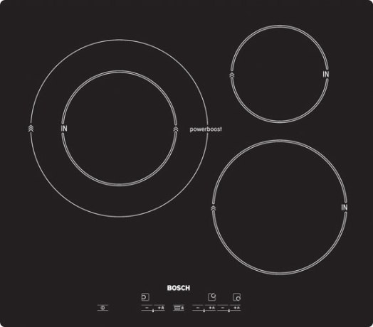 Bosch PIS640E01E 3 induction zone hob - DISCONTINUED 