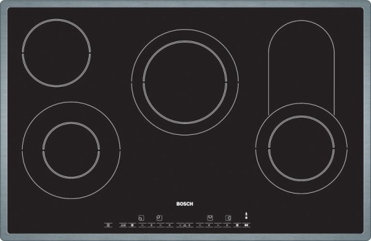 Bosch PKC845T02E Extra wide 4 zone ceramic hob - DISCONTINUED 