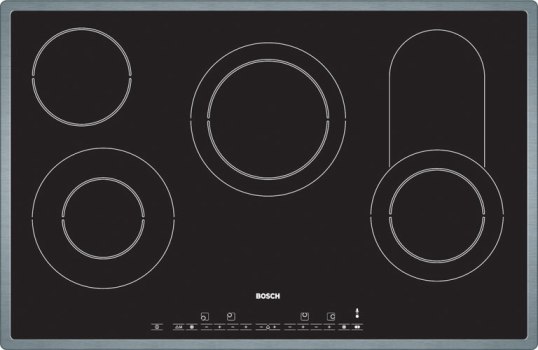 Bosch PKC845T02E Extra wide 4 zone ceramic hob - DISCONTINUED 