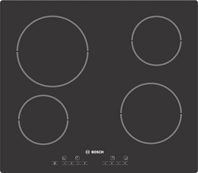 Bosch PKE691E02E 4 zone ceramic hob - DISCONTINUED 