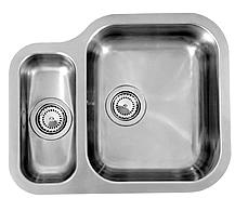 Reginox Alaska 1.5 Bowl Stainless Steel Undermount Sink LHD - L6150/ALASKA