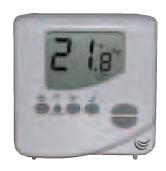 EPH Controls Curve - Battery Operated Room Stat - CRT