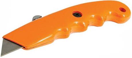 Silverline - RETRACTABLE HI VIZ GRIP KNIFE - 456940