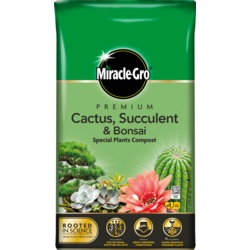 Miracle-Gro Cactus, Succulent & Bonsai Compost - 6L - STX-100472 