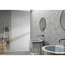 Newker Quartz Grey Ceramic Wall Tile 30 x 60cm - 1.08m2 - STX-100509 