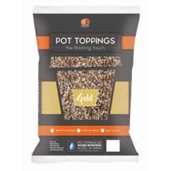 Deco-Pak Pot Toppings - 14mm Gold - STX-100571 