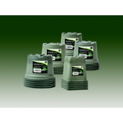 Garland Biodegradable Growing Pots Pack 5 - 9cm Square - STX-100582 