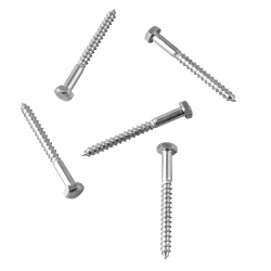 SupaFix Coach Screw Pack 20 - Zinc Plated - M6 x 40 - STX-100660 