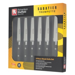 Richardson Sheffield Sabatier Trompette Steak Knives - 6 Piece - STX-100687 