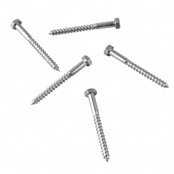 SupaFix Coach Screw Pack 5 - Zinc Plated - M8 x 80 - STX-100762 