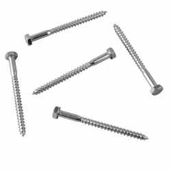 SupaFix Coach Screw Pack 5 - Zinc Plated - M10 x 130 - STX-100841 