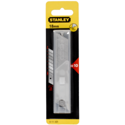 Stanley Snap Off Blades 18mm - 10 Pack - STX-100987 