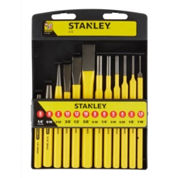 Stanley Punch And Chisel Kit - 12 Piece - STX-101010 