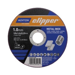 Norton Clipper Norton Clipper Metal Cutting Disc - 125 x 1 x 22mm - STX-101351 