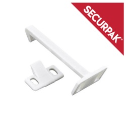 Securpak White Child Safety Catch - Pack 3 - STX-101386 