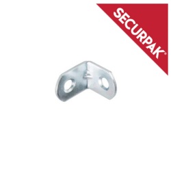 Securpak Zinc Plated Angle Bracket - 19mm Pack 10 - STX-101468 