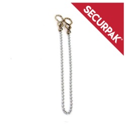 Securpak Chrome Plated Sink Ball Chain - 300mm - STX-101492 