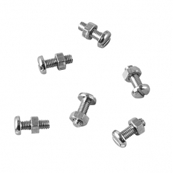 SupaFix Pan Head Machine Screw - M4 x 12mm - Zinc Plated - STX-101493 