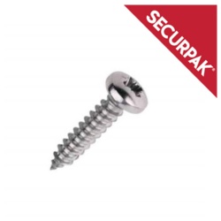 Securpak Pozi Pan Self Tapping Screws ZP - 3.5 x 13mm Pack 60 - STX-101571 