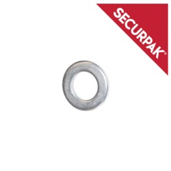 Securpak Zinc Plated Washers - M4 Pack 100 - STX-101634 