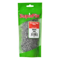 SupaFix Annular Ring Nails - 25mm x 500g - STX-101730 