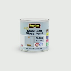 Rustins Quick Dry Small Job Gloss 250ml - Pearl Grey - STX-101779 