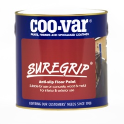 Coo-Var Suregrip Anti Slip Floor Paint 1L - Yellow - STX-102293 