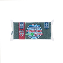 Minky Heavy Duty Wash Pad - Pack 3 - STX-102417 