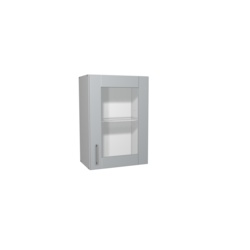 Gower Rapide+ Glass Wall Unit 500mm - Verona Grey - STX-102596 