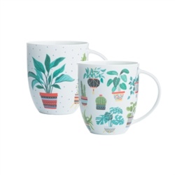 Price & Kensington China Mug - Plants - STX-102655 