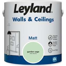 Leyland Walls & Ceilings Matt 2.5L - Garden Sage - STX-102791 
