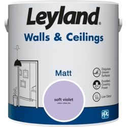 Leyland Walls & Ceilings Matt 2.5L - Soft Violet - STX-102797 
