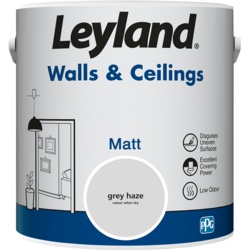 Leyland Walls & Ceilings Matt 2.5L - Grey Haze - STX-102799 