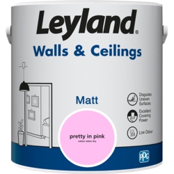 Leyland Walls & Ceilings Matt 2.5L - Pretty In Pink - STX-102807 